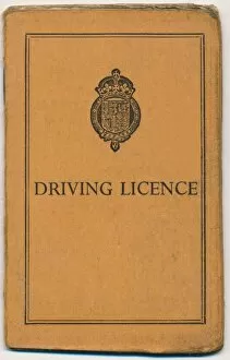 Typeface Gallery: Driving Licence, 1950