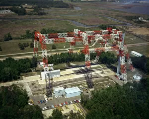 Innovation Gallery: Drop Test at Lunar Landing Research Facility, 1974. Creator: NASA