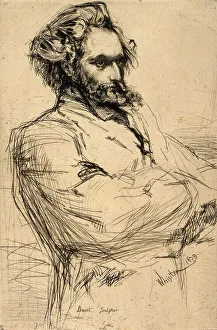 Whistler J Mcneill Prints: Drouet, 1859. Creator: James Abbott McNeill Whistler