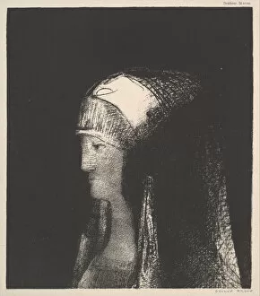 Druidesse, 1891. Creator: Odilon Redon
