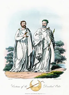 Havell Prints: Druids, 1815. Artist: Robert Havell