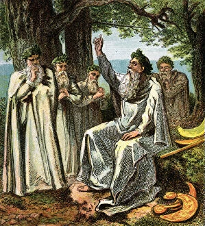 Druids, Or British Priests, (c1850)