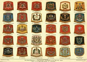 Insignia Collection: The Drum Banners of the Cavalry Regiments of the British Army, 1902