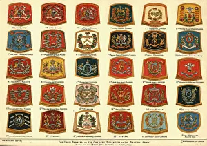 Insignia Collection: The Drum Banners of the Cavalry Regiments of the British Army, 1902