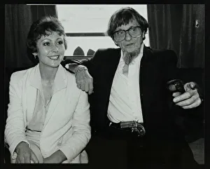 Drummer Barrett Deems on board the paddle steamer Elizabethan, London, 8 October 1984