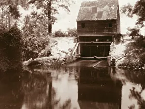 Lantern Slides 1930 1940 Gmgpc Prints: Drummond Mill, store, and cabin