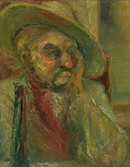 Ludovt Varga Prints: Drunkard, 1942. Creator: Ludovit Varga