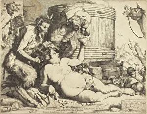 Tenebrist Prints: Drunken Silenus, 1628. Creator: Jusepe de Ribera