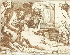 Tenebrist Prints: The Drunken Silenus, 1628. Creator: Jusepe de Ribera