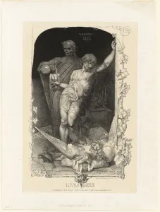 Drunk Collection: Drunkenness, 1851. Creator: Charles Rambert