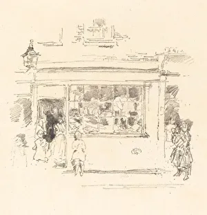Drury Lane Rags, 1888. Creator: James Abbott McNeill Whistler