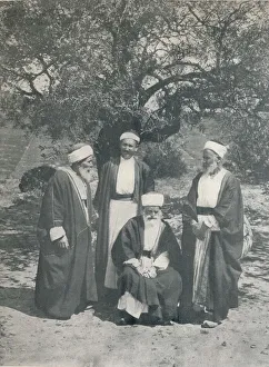 Charles Js Gallery: Druse Chiefs, c1913. Artist: Charles JS Makin