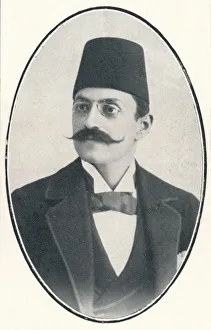 Tarboosh Collection: Druse Gentleman, c1913. Artist: Charles JS Makin