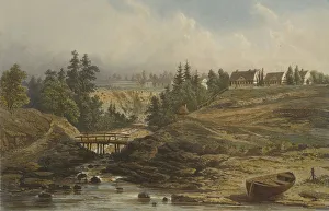 Druskininkai in southern Lithuania, c1850