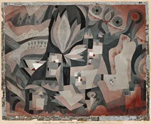 Dry-Cool Garden, 1921. Creator: Klee, Paul (1879-1940)