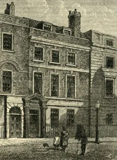 John Dryden Prints: Drydens House, (1881). Creator: Unknown