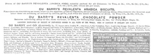 Snake Oil Prints: Du Barry's Revalenta Arabica Biscuits