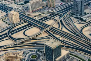 ART Collection: Dubai Intersection. Creator: Viet Chu