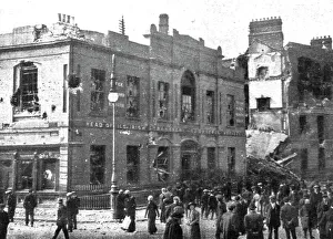Easter Rising Prints: Dublin Apres L'Emeute; Liberty Hall