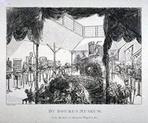 Cork Prints: Dubourgs Museum, Grosvenor Street, Westminster, London, 1818. Artist: Matthew Dubourg