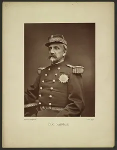 Duc d'Aumale, 1878. Creator: Eugene Appert