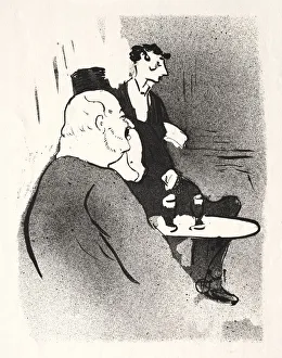 Ducarre aux ambassadeurs, 1893. Creator: Henri de Toulouse-Lautrec (French, 1864-1901)