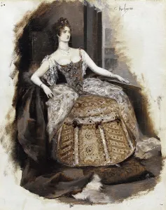 Privilege Prints: Duchess Josiane, c1886. Creator: Georges Antoine Rochegrosse