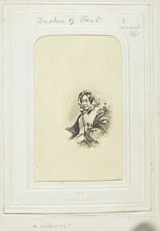Duchess Gallery: Duchess of Kent, ca, 1860. Creator: Antoine Francois Jean Claudet