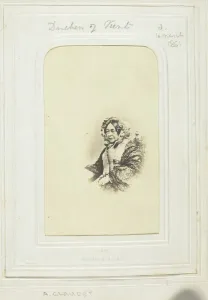 Duchess of Kent, ca, 1860. Creator: Antoine Francois Jean Claudet