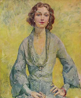 The Duchess of Leinster, 1935. Artist: Mary McEvoy