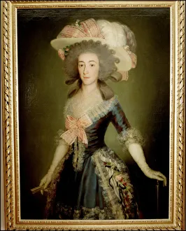 Images Dated 22nd May 2003: The Duchess of Osuna, oil by Francisco de Goya
