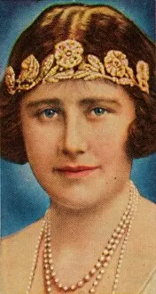 Chromolithograph Collection: The Duchess of York at the time of her wedding, 1923 (1935)