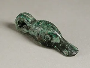 Roman Period Prints: Duck Head Amulet, Late Period-Roman Period (711 BCE-300 CE). Creator: Unknown