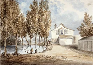 Duck pond at St Marylebone, c1802