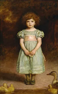 Ducklings Gallery: Ducklings. Artist: Millais, John Everett (1829-1896)