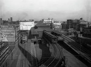 Tracks Prints: Dudley Street Station, Boston L Ry