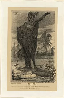 Rambert Charles Gallery: The Duel, 1851. Creator: Charles Rambert