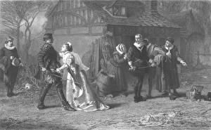 Duelling Gallery: The Duel Interrupted, c1886. Artist: Herbert K Bourne