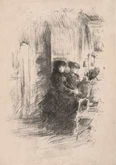 The Duet, 1894. Creator: James McNeill Whistler (American, 1834-1903)