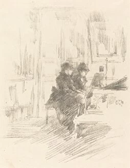 The Duet, No. 2, 1894. Creator: James Abbott McNeill Whistler