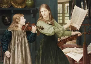 Pre Raphaelites Gallery: Duet