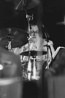 Drumkit Prints: Duffy Jackson, North Sea Jazz Festival, Netherlands, 1993. Creator: Brian Foskett
