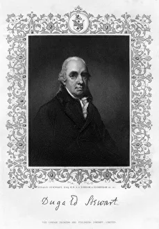 Lizars Prints: Dugald Stewart, 19th century. Artist: William Home Lizars