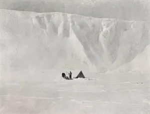 G Murray Prints: Dugdale Glacier, c1911, (1913). Artist: G Murray Levick