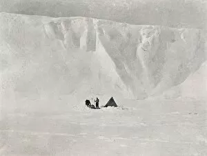 Captain Robert Falcon Collection: Dugdale Glacier, c1911, (1913). Artist: G Murray Levick