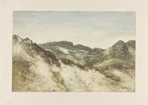Johannes Gijsbert Vogel Prints: Duin landscape at Zorgvliet, 1880. Creator: Johannes Gysbert Vogel