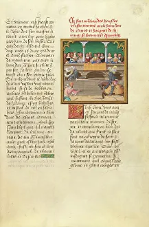 Knights Prints: The Duke of Cleves and Jacques de Lalaing Jousting before the Duke of Burgundy