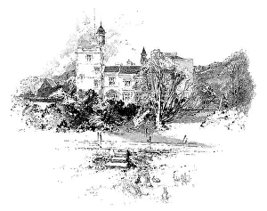Mansion Prints: The Duke and Duchess of York at Sheffield: The Farm: the Duke of Norfolk's residence