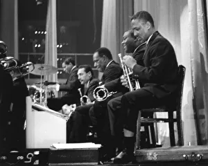 Bandleader Gallery: Duke Ellington Band, Finsbury Park Astoria, London, 1963. Creator: Brian Foskett