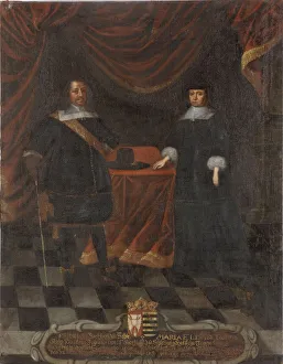 Frederick Iii Prints: Duke Frederick III of Holstein-Gottorp (1597-1659) und Duchess Marie Elisabeth (1610-1684)